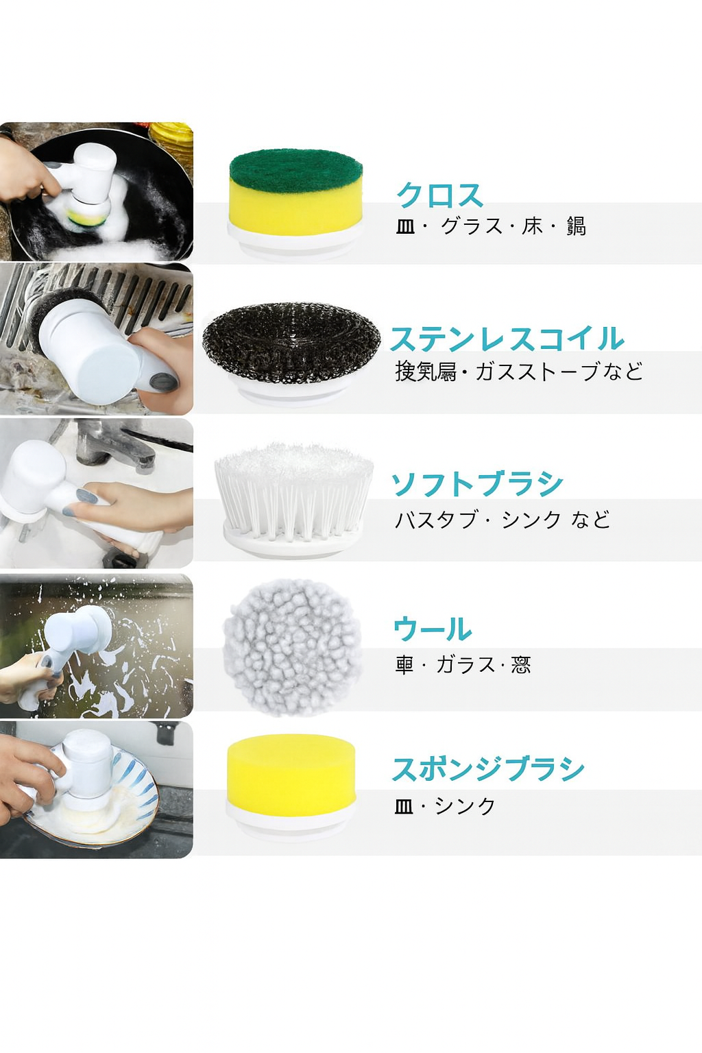 populoop™Magic Brush 5 in 1
