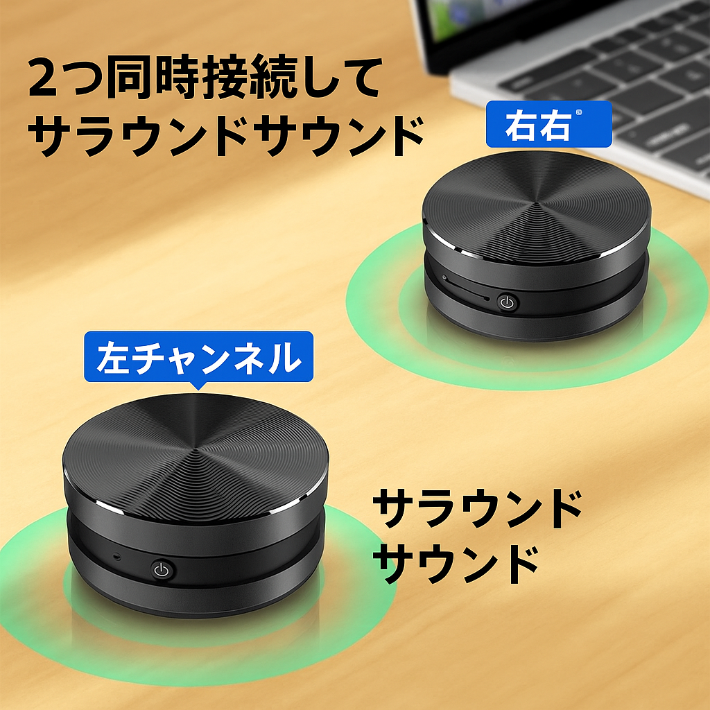 populoop™SoundSphere ミニスピーカー.