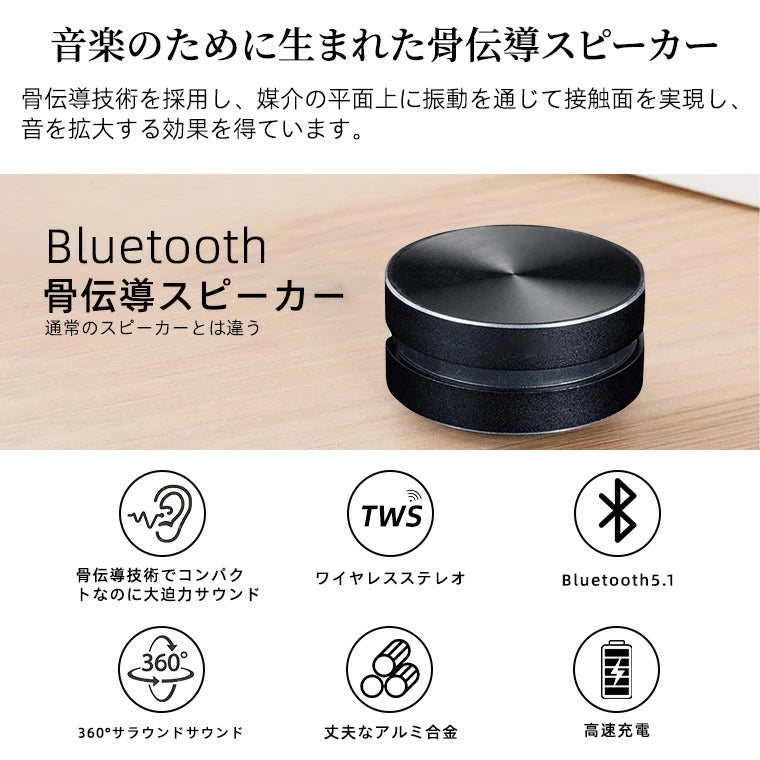 populoop™SoundSphere ミニスピーカー.